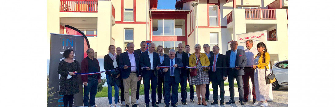 Domofrance inaugure 15 logements à Mouguerre !