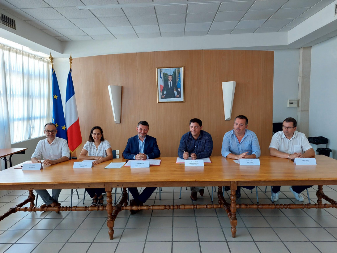 Domofrance signe une convention avec le CCAS de Villeunve-sur-Lot
